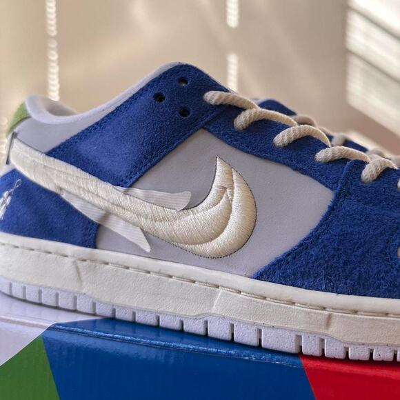 Nike Sb Dunk Low Pro Fly Streetwear Gardenia - Picture 2 of 8